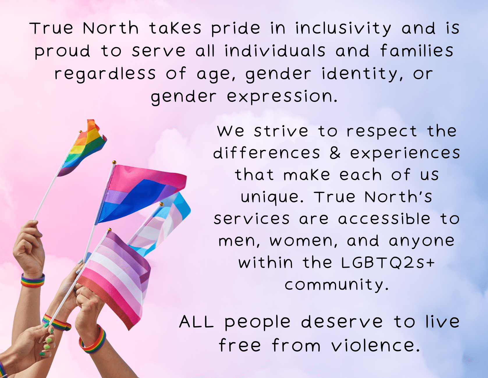 true north celebrates pride